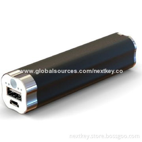 High-quality Power Station for iPhone, Connect with USB Cable, 2600mAh, Sized 9.1 x 2.4 x 2.4cm